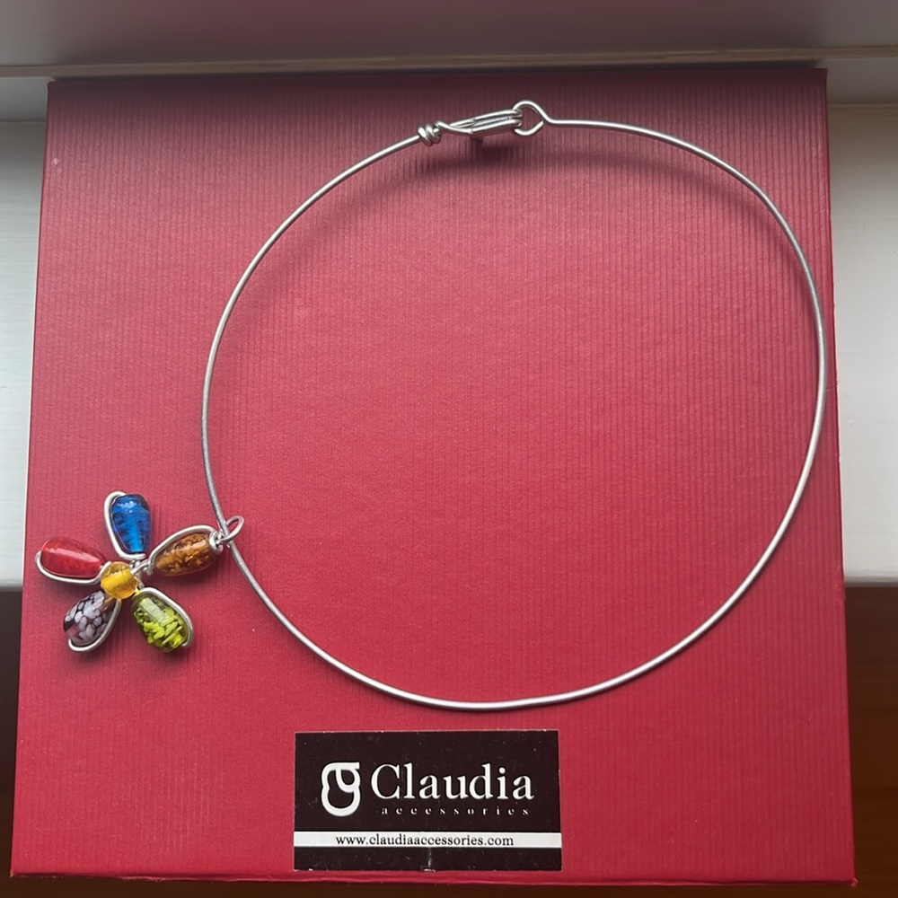 Flower Wire Necklace 🌸🌺🌼